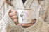 Emaille Tasse Becher Geschenk Liebe Spruch weil du mich daran erinnerst einfach glücklich zu sein Delfin Delphin Moonworks®preview
