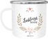 Emaille Tasse Becher Heldin des Alltags Muttertags-Geschenk Geschenk-Tasse Weihnachten Kaffeetasse Moonworks®preview