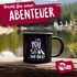 Emaille Tasse Becher I love you to the mountains and back Geschenk Valentinstag Liebe Spruch Wandern Kaffeetasse Moonworks®preview