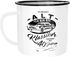 Emaille Tasse Becher Ich bin nicht alt ich bin ein Klassiker Spruch runder Geburtstag Geschenk 30 40 45 50 55 60 65 66 70 75 77 80 85 88 90 Kaffeetasse Moonworks®preview