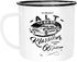 Emaille Tasse Becher Ich bin nicht alt ich bin ein Klassiker Spruch runder Geburtstag Geschenk 30 40 45 50 55 60 65 66 70 75 77 80 85 88 90 Kaffeetasse Moonworks®preview