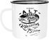 Emaille Tasse Becher Ich bin nicht alt ich bin ein Klassiker Spruch runder Geburtstag Geschenk 30 40 45 50 55 60 65 66 70 75 77 80 85 88 90 Kaffeetasse Moonworks®preview