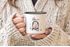 Emaille Tasse Becher Ich hab dich zum fressen gern Liebe Spruch Geschenk Kaffeetasse Moonworks®preview