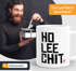 Emaille Tasse Becher Kaffee-Tasse Fun Tasse Spruch Ho Lee Chit Holy Shit Moonworks®preview