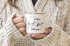 Emaille Tasse Becher Liebe meines Lebens Delfin Delphin Watercolor Liebe Spruch Geschenk Kaffeetasse Moonworks®preview
