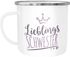 Emaille-Tasse Becher Lieblings Freundin/Schwester/Mama/Mensch mit Krone Geschenkideen Lieblingsperson Moonworks®preview