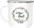 Emaille Tasse Becher Lieblingstante Geschenk für Tante Familie Kaffeetasse Moonworks®preview