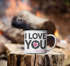Emaille-Tasse Becher mit anpassbarem Namen und I love you Aufdruck Herz personalisierte Geschenke Liebesgeschenk Jahrestag SpecialMe®preview