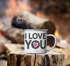Emaille-Tasse Becher mit anpassbarem Namen und I love you Aufdruck Herz personalisierte Geschenke Liebesgeschenk Jahrestag SpecialMe®preview