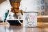Emaille Tasse Becher Mit dir ist das Leben wunderschön Delfin Spruch Liebe Geschenk Kaffeetasse Moonworks®preview