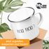 Emaille-Tasse Becher mit Spruch Ficki Ficki? Motiv lustig Ironie Moonworks®preview