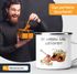Emaille Tasse Becher Motiv Spruch lustig Kürbis Sie haben Karl getötet! Kaffeetasse Moonworks®preview