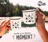Emaille Tasse Becher Outdoor Design Camping Symbole lustig Travelling Trekking Kaffeetasse Moonworks®preview