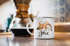 Emaille Tasse Becher Owl I need is you Liebe Spruch Geschenk Liebespruch Wortspiel Kaffeetasse Moonworks®preview