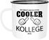 Emaille Tasse Becher So sieht ein richtig ein richtig cooler {style_variation} aus Berufe Kaffeetasse Moonworks®preview