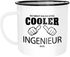 Emaille Tasse Becher So sieht ein richtig ein richtig cooler {style_variation} aus Berufe Kaffeetasse Moonworks®preview