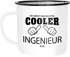 Emaille Tasse Becher So sieht ein richtig ein richtig cooler {style_variation_string} aus Berufe Kaffeetasse Moonworks®preview
