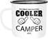 Emaille Tasse Becher So sieht ein richtig ein richtig cooler {style_variation_string} aus Berufe Kaffeetasse Moonworks®preview