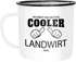 Emaille Tasse Becher So sieht ein richtig ein richtig cooler {style_variation_string} aus Berufe Kaffeetasse Moonworks®preview