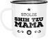 Emaille Tasse Becher Stolze Hunde-Mama Hunde Besitzerin Hundebesitzer Rassen Kaffeetasse Moonworks®preview