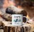 Emaille-Tasse Camping Queen King Wohnwagen Geschenk Camper Campingurlaub Zubehör Moonworks®preview