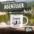 Emaille-Tasse Camping Queen King Wohnwagen Geschenk Camper Campingurlaub Zubehör Moonworks®preview