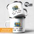 Emaille-Tasse Gaming Spruch do it for the loot und Motiv Schatztruhe Zocker Nerds Emaille-Becher lustig Moonworks®preview