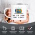 Emaille-Tasse Gaming Spruch do it for the loot und Motiv Schatztruhe Zocker Nerds Emaille-Becher lustig Moonworks®preview