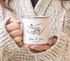 Emaille-Tasse Geschenk Liebe Motiv Hände Herzen personalisierbar mit Namen und Datum SpecialMe®preview