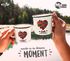 Emaille-Tasse Geschenk Valentinstag Lustig Partner Mann Frau Freund Freundin Ich liebe dich mehr Ende Moonworks®preview