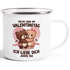 Emaille-Tasse Geschenk Valentinstag Mann Frau personalisiert Paar Ich liebe Dich Spruch SpecialMe®preview