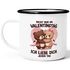 Emaille-Tasse Geschenk Valentinstag Mann Frau personalisiert Paar Ich liebe Dich Spruch SpecialMe®preview