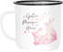 Emaille-Tasse Guten Morgen Hase Herz Liebe Partner Geschenk Valentinstag Jahrestag   Moonworks®preview