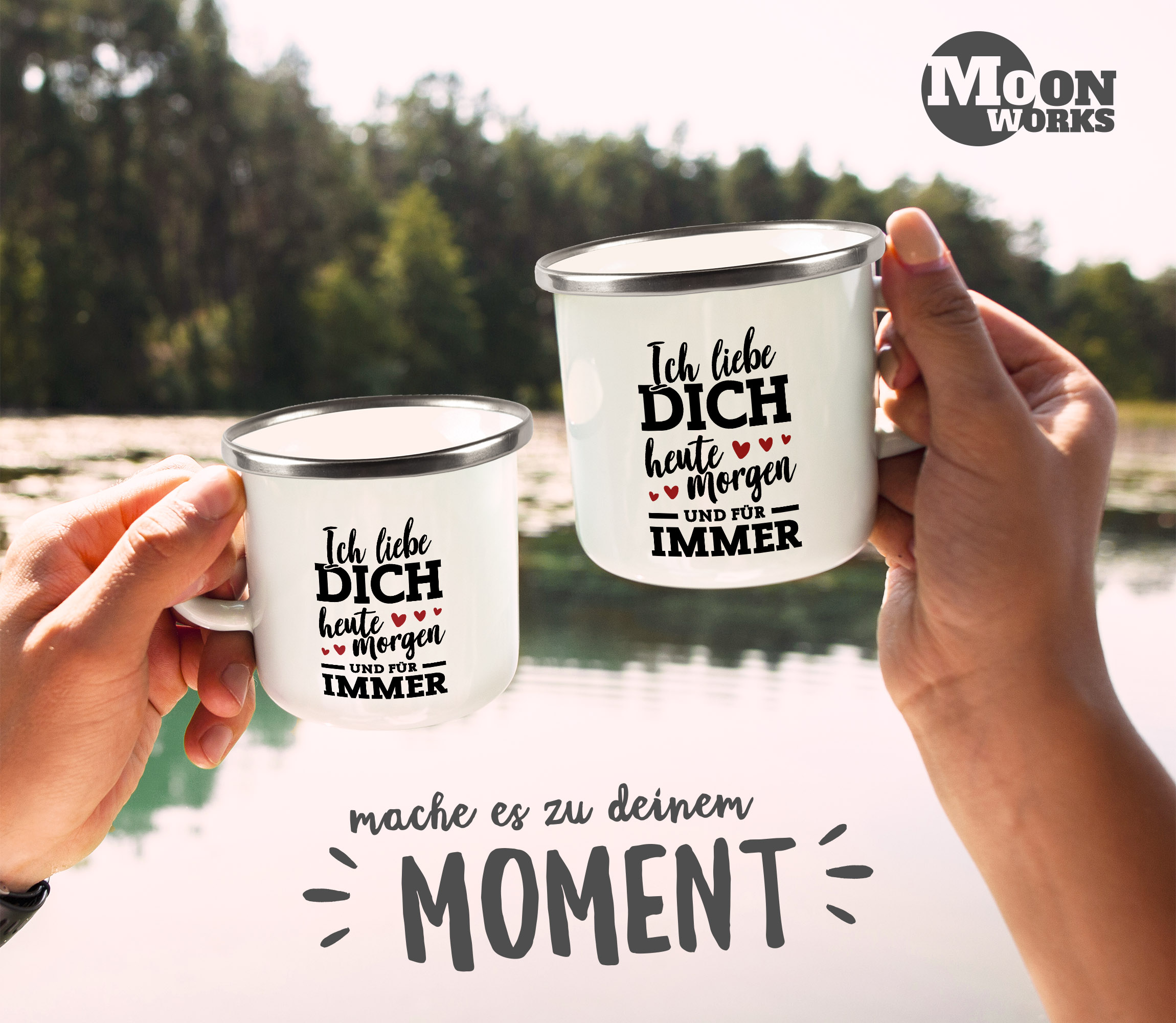 „Ich Liebe Dich Mehr“ Tasse – Lustiges Beziehungs-Geschenk | Für Ihn & Sie | Valentinstag, Jahrestag