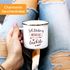 Emaille-Tasse Ich liebe es wenn du lachst Liebes-Geschenk Partner Freund Freundin Weihnachten Valentinstag Moonworks®preview