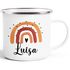 Emaille-Tasse Kinder mit Name bedruckt Motiv Regenbogen personalisierbar Becher personalisierte Geschenke SpecialMe®preview