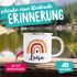 Emaille-Tasse Kinder mit Name bedruckt Motiv Regenbogen personalisierbar Becher personalisierte Geschenke SpecialMe®preview