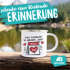 Emaille-Tasse Liebe Das Schönste in diesem Jahr bist du Spruch Herz Geschenk Valentinstag Jahrestag SpecialMe®preview