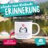 Emaille-Tasse Liebe Liebeserklärung Heiratsantrag Pinguin Paar Spruch personalisiert Namen Ein Leben lang SpecialMe®preview