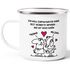 Emaille-Tasse  Liebe lustig Ich will einfach nur deinen Po anfassen personalisiert mit Namen persönliche Geschenke Valentinstag Moonworks®preview