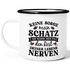 Emaille-Tasse Liebe lustig Spruch Keine Sorge Schatz witzige Geschenke Hochzeitstag Valentinstag Moonworks®preview