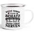 Emaille-Tasse Liebe lustig Spruch Keine Sorge Schatz witzige Geschenke Hochzeitstag Valentinstag Moonworks®preview