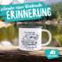 Emaille-Tasse Liebe Pass auf dich auf Spruch Herz Geschenk JAhrestag Valentinstag Emaillebecher SpecialMe®preview