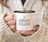 Emaille-Tasse Lieblings-{style_variation} mit Namen Becher Emaille personalisierte Geschenke Wunschname SpecialMe®preview