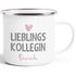 Emaille-Tasse Lieblings-{style_variation} mit Namen Becher Emaille personalisierte Geschenke Wunschname SpecialMe®preview