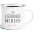 Emaille-Tasse Lieblings-{style_variation} mit Namen Becher Emaille personalisierte Geschenke Wunschname SpecialMe®preview