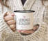Emaille-Tasse Lieblings-{style_variation_string} mit Namen Becher Emaille personalisierte Geschenke Wunschname SpecialMe®preview