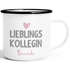 Emaille-Tasse Lieblings-{style_variation_string} mit Namen Becher Emaille personalisierte Geschenke Wunschname SpecialMe®preview