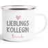 Emaille-Tasse Lieblings-{style_variation_string} mit Namen Becher Emaille personalisierte Geschenke Wunschname SpecialMe®preview