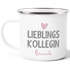 Emaille-Tasse Lieblings-{style_variation_string} mit Namen Becher Emaille personalisierte Geschenke Wunschname SpecialMe®preview